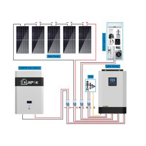 10kw 5kw Complete Off Grid Solar System Generator Power Kits For Homes