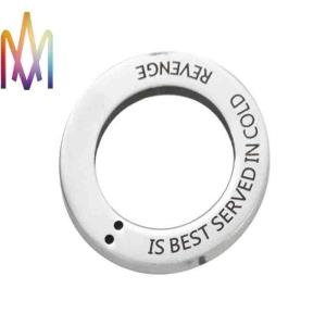 Cheap 30mm Revenge Is Best Served In Cold Engraved Bracelet Charms for sale