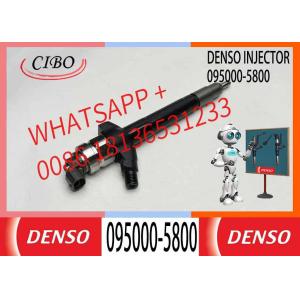 China Fast Dispatch 095000-5800 095000-5801 6C1Q-9K546-AC 6C1Q-9K546-AB diesel Fuel Injector for 4HU, P22DTE, HDI Engine on sale