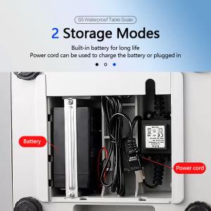 SOHE S5 3KG Stainless Steel Scale with Dual LED Display and IP68 Waterproof