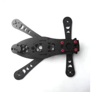 UAV FPV Drone Frame CNC Carbon Fiber Parts Cutomized OEM For Industrial