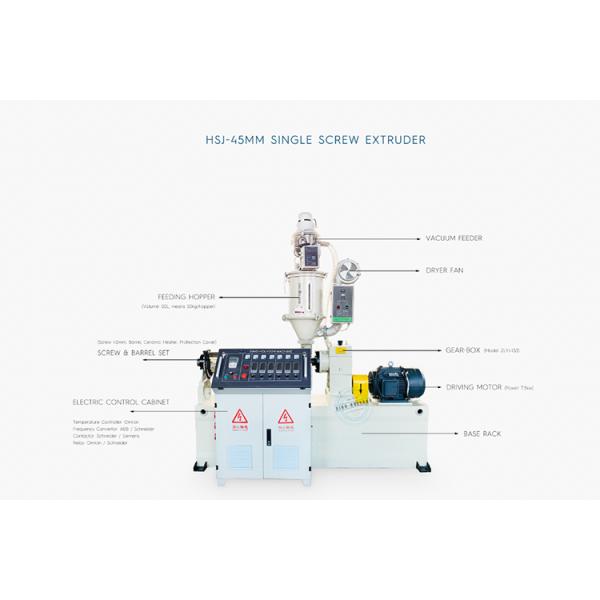 20-30m/Min Speed Single Wall Corrugated Pipe Machine 18.5kw