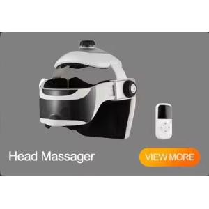Whole Body Relaxation Scalp Massager Helmet White Eye And Head Massager