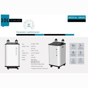 Portable 10l Double Outlet Oxygen Concentrator 50hz Rechargeable Oxygen Machine