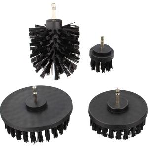 4pcs Drill Brush Attachment Set Power Scrubber Brush Cleaning Kit