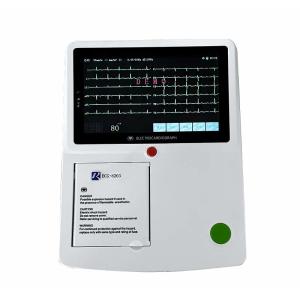 China Bluetooth Data Transfer 12 Lead 3 channel ECG Machine with Digital Recording on sale
