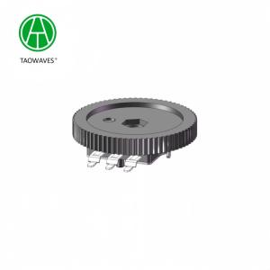 Cheap 9mm Rotary Encoder for Volume Control Headphones Endless Rotation 12 Pulses/360 Degrees Customizable Dongguan Factory for sale