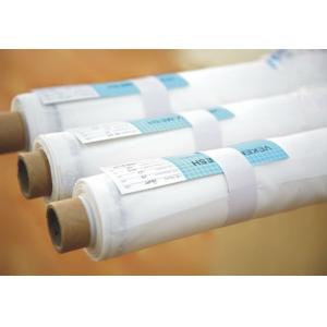 White Color Nylon Screen Printing Mesh Roll / 300 Mesh Silk Screen