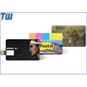 Mini Swivel UDP Credit Card 64GB Pendrive Memory Digital Color Printing