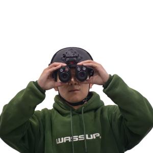 NVGB07 infrared head-mounted night vision binocular,Detachable into Two