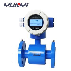 Cheap LCD Digital Electromagnetic Water Flow Meter Sensor for Physical Parameter Measurement for sale
