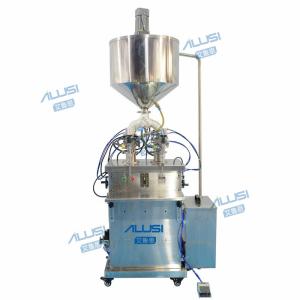 Semi - Automatic Constant Temperature Liquid Filling Machine Vertical Paste