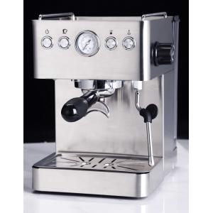 China Italian Pump 220V Household Coffee Machine Espresso Cappuccino Latte 1.7L on sale