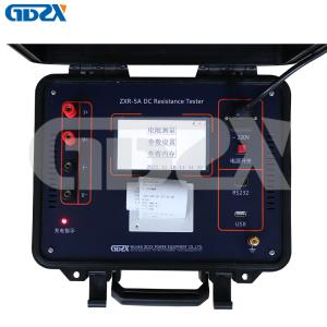 Cheap ZXR-5A china Factory Price International Standard DC Resistance Fast Tester For Transformer Winding for sale