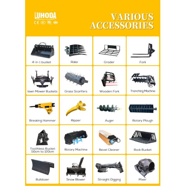 FREE SHIPPING!! Cheap Mini Skid Steer Loader diesel Mini Skid Steer Loaders Wheel Loader Mini 300kg 400kg Export USA