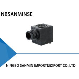 China Automobile Class F / H 10W DC24V Solenoid Valve Coil Plug Type HL012 UL on sale