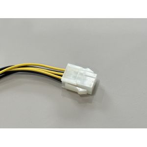 Power connector cable male 4-pin to female 6-pin GPU PCIe, electrical wire