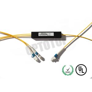 FTTH / CATV 1 X 2 PM Fiber Coupler 2mm High Stability Optical Fiber Coupler