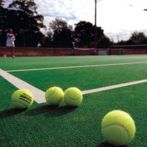 China 15mm Artificial Grass Tennis Court Volleyball Area Support Environmental on sale