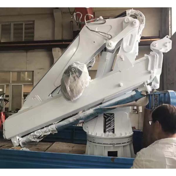 CCS, BV, ABS Approved Compact 1-20T Marine Ship Hydraulic Folding Telescopic