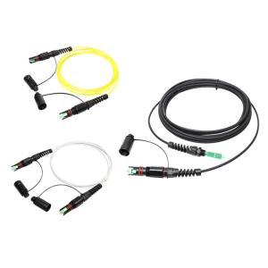IP68 Waterproof FTTH Patch Cord Connector Outdoor Fiber Optic Cable Assemblies