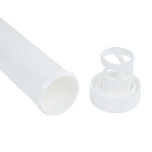 Customized Plastic Packaging Vitamin C Effervescent Tablet Tube with Desiccant
