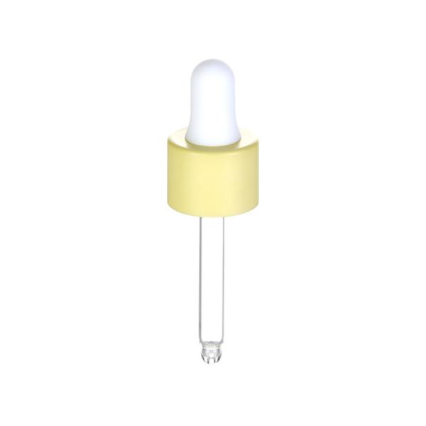 Quality Screw on Cosmetic Glass Dropper Pipette with Smooth Aluminium Cap wholesale