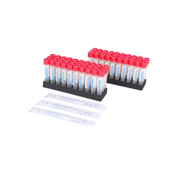 7ml Saliva Sample Collection Kit Virus Transport Medium Nasal Oral Swab Culture Tube