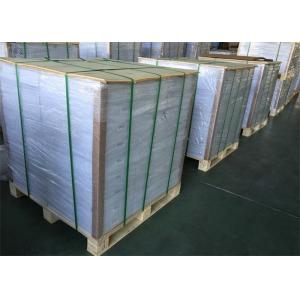 Matte White PVC Core Sheet 295x485mm Size Vicat 72 Degree Surface Tension 38