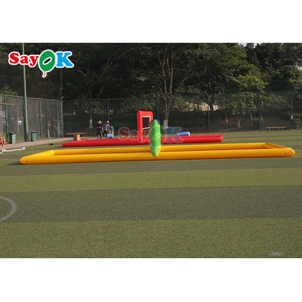 Airtight Inflatable Volleyball Field Pool 0.9mm PVC Water Volleyball Court Blow Up Water Toys For Sport Water Games