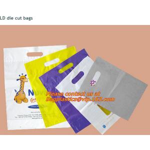 Soft loop handle 100% biodegradable plastic bags plastic bag biodegradable,