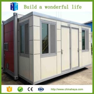 prefabricate sandwich panel expandable folding container house construction