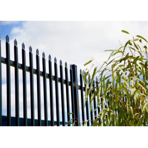 Diplomat Security Fencing Panels 2.1mx2.4m black powder coated