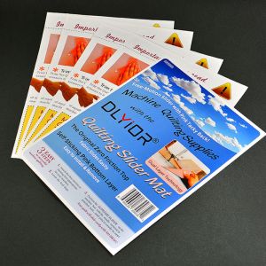 Factory Custom Design Color Paper Service Products Packaging Instruction User