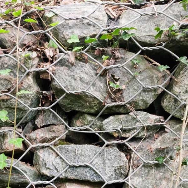 Quality River Bank Protection Twisted Wire Metal Gabions 1m X 1m X 1m Galvanized wholesale