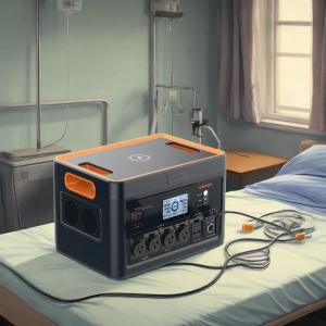 China 2000Wh LiFePO4 Portable Solar Power Generator 2400W For Camping RV Backup Power for Wholesale and OEM Use on sale