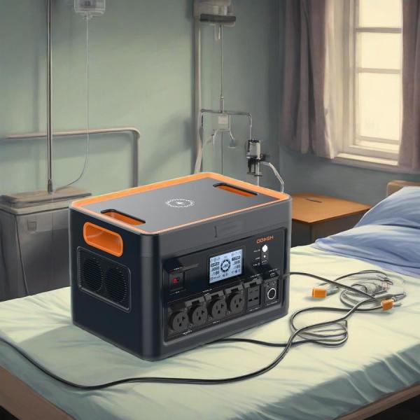 Quality 2000Wh LiFePO4 Portable Solar Power Generator 2400W For Camping RV Backup Power for Wholesale and OEM Use wholesale