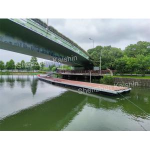 Sea / Lake Floating Dock Platform Marina Modular Floating Bridge