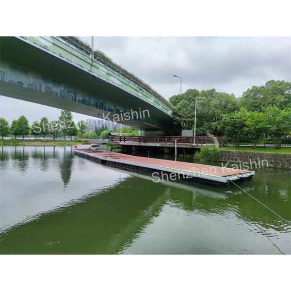 Quality Marine Aluminum Alloy Yacht Floating Bridge Pontoon Dock Pier wholesale