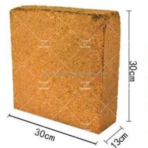 3500 KG Capacity Coconut Coir Bricks Pressing Machine for Bale Size 600*400*300