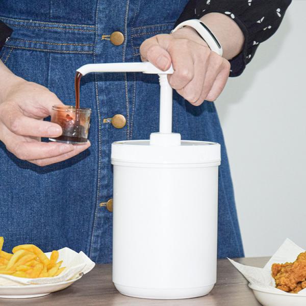 ISO9001 1250ml Plastic Conatiner 15ml 30ml Sauce Dispenser Pump Standard Head