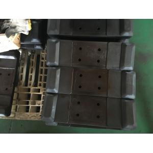 China 600mm Roadliner Excavator Rubber Pads For Johndeere 225dlc on sale