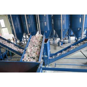 Recycled Foam Continuous Foaming Machinary High Efficiency Low Density Tolerance