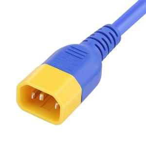 C13 C14 Power Cable For Computer Extension Cord UL VDE IEC 1.2m 1.5m 1.8m
