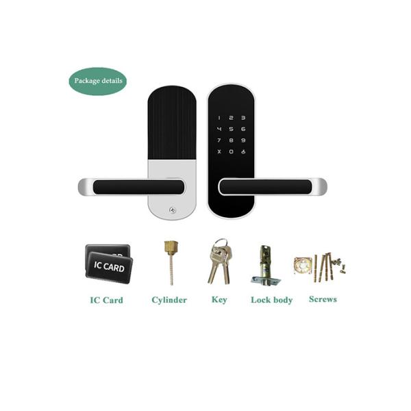 Quality Home Smart Tuya App Wifi Digital Smart KeyPad Electronic Deadbolt Door Lock M7W unlocked by card ,code ,key and wifi app wholesale