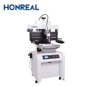 China Flat Bed Screen SMT Stencil Printer High Precision Semi Automatic on sale