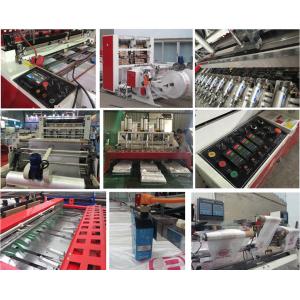 Fully Automatic Single Volume T Shirt Bag Making Machine 400mm Width Three Lines