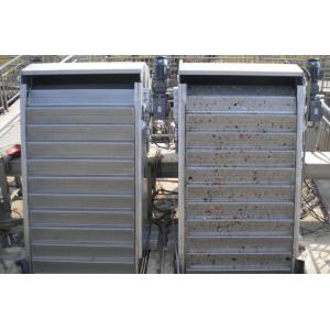 Stainless Steel Mechanically Cleaned Bar Screen 1-10m Depth Channel With