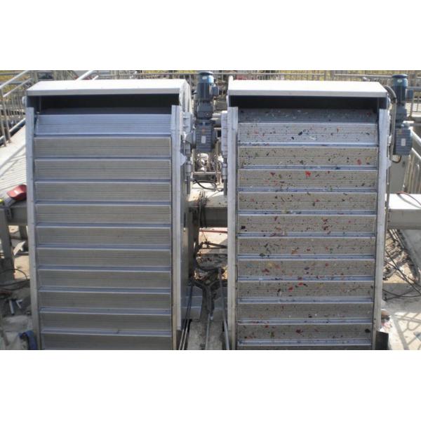 Stainless Steel Mechanically Cleaned Bar Screen 1-10m Depth Channel With