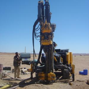 Diesel Power Mining Blasting 4.1km/H Hydraulic Crawler Drills